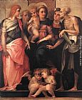 Madonna Enthroned with Four Saints